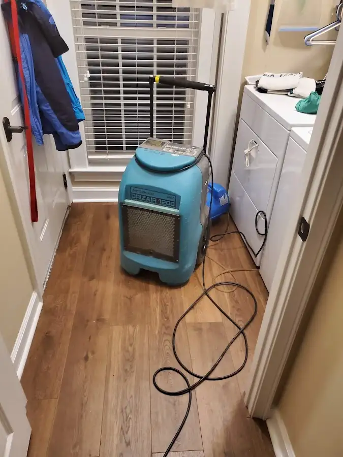 Commercial dehumidifier deployed for Flood Damage Cleanup in Hayesville